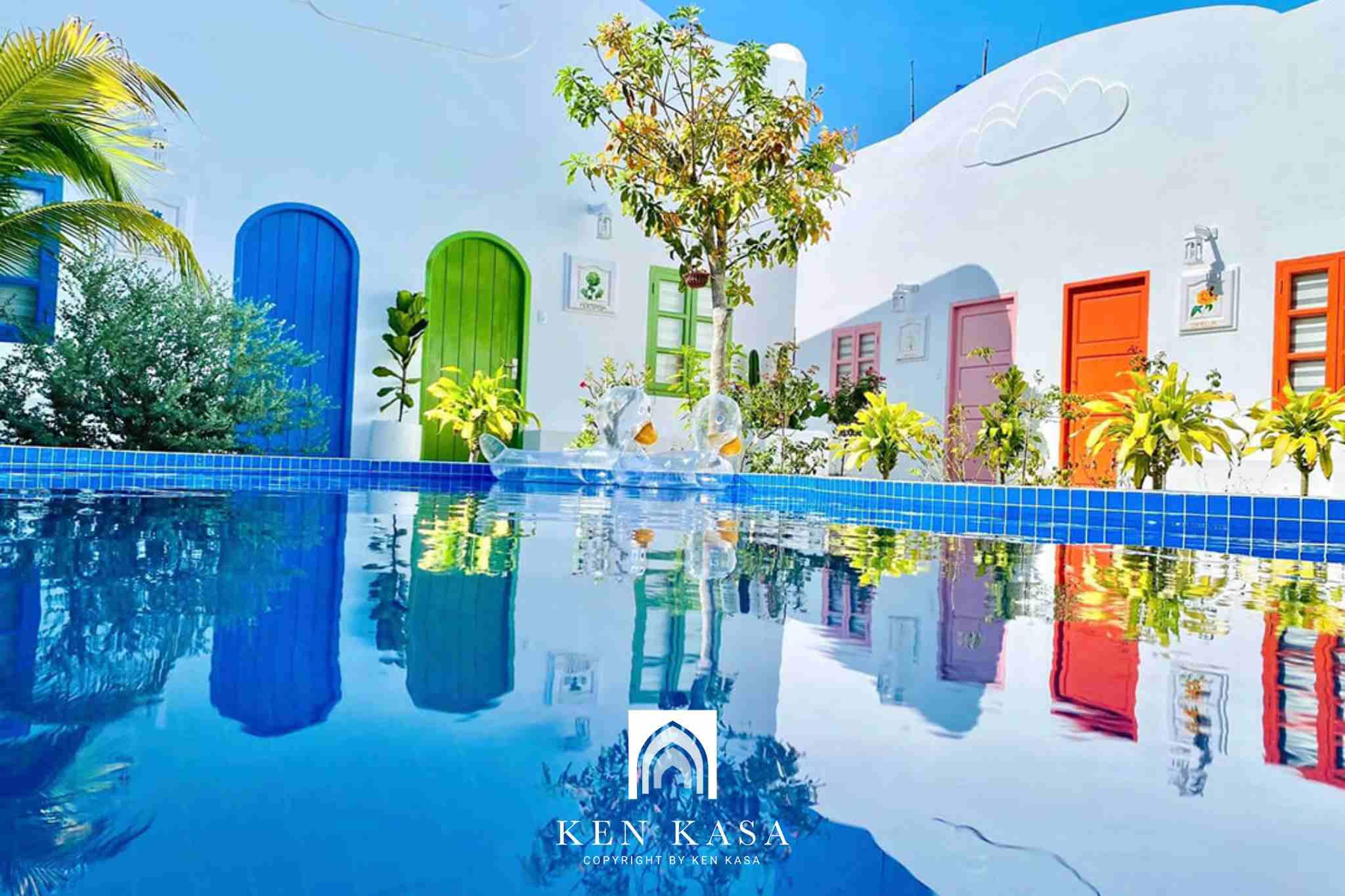 Mẫu nhà homestay độc đáo Moonbeam homestay resort mũi né 